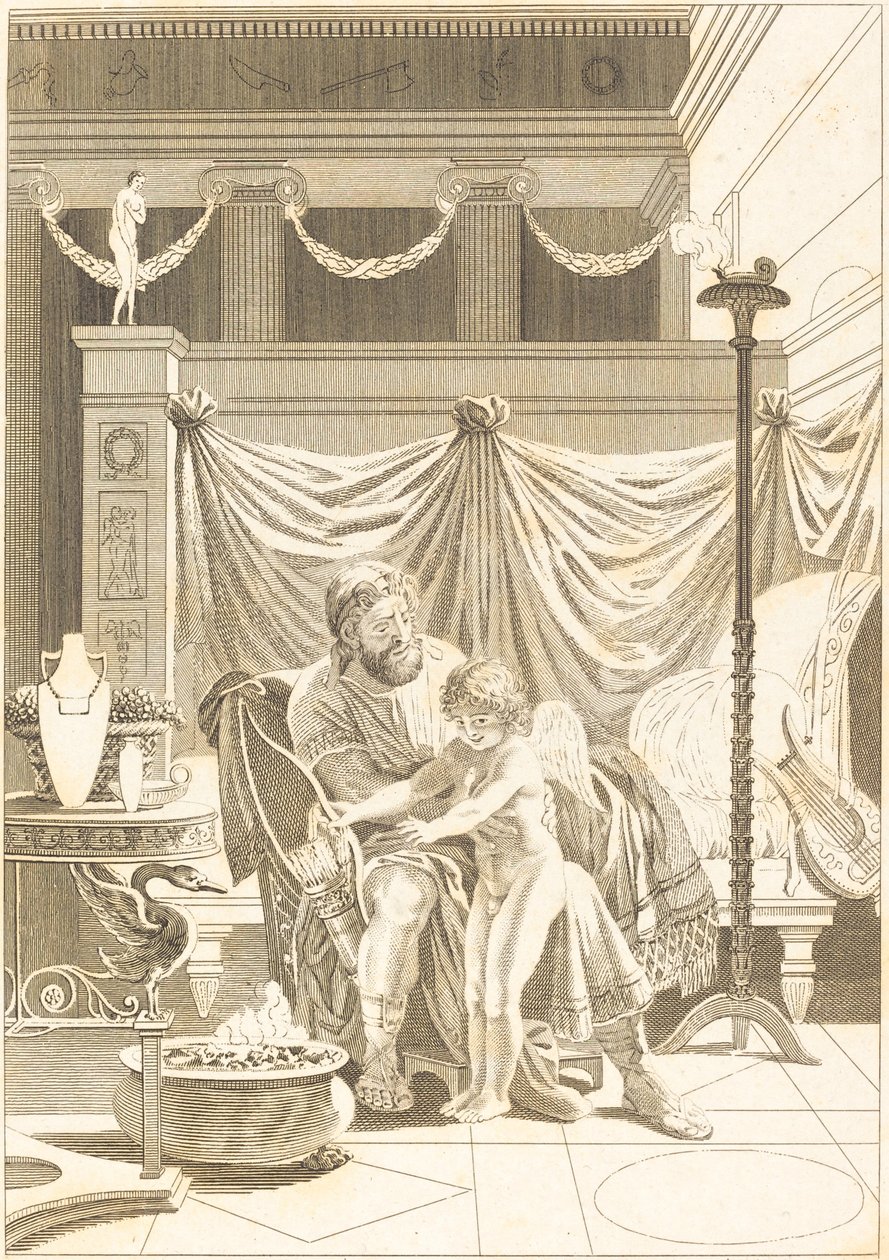 Anden efterligning: Kærlighed våder af French 18th Century