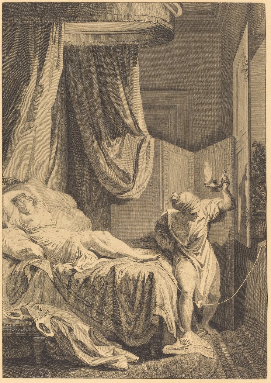 De tre sladders væddemål: Tråden af French 18th Century