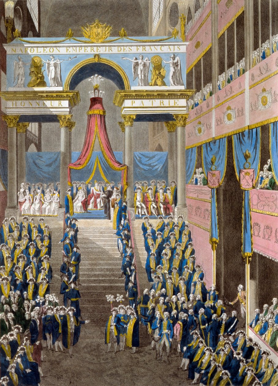 Kroningen af Napoleon den 2. december 1804, 1805 af French Master