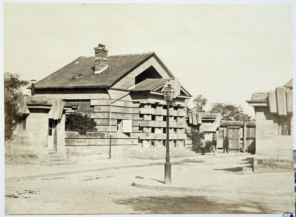 Barrière des fourneaux Vaugirard i "" les barriers de Paris"" fotografier af Gouviot af French Photographer