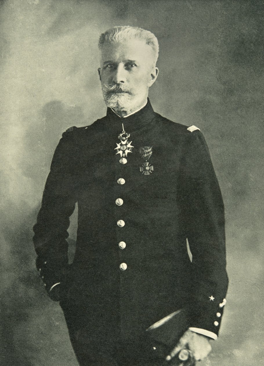 Kenraali Charles Alexis Vandenberg (1858-1942), 1900-luku (kuva) af French Photographer