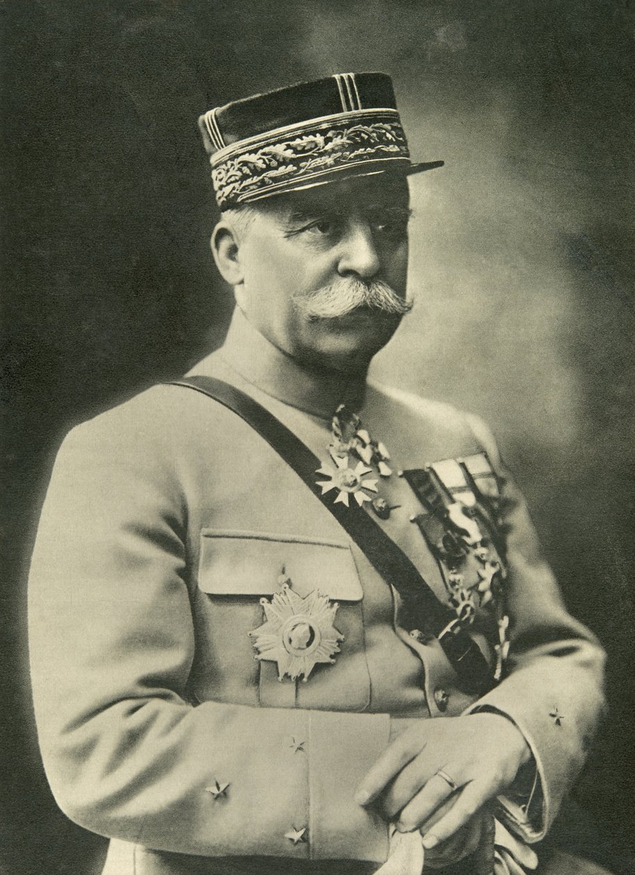 Kenraali Francois Marjoulet (1859-1935), 1900-luku (kuva) af French Photographer