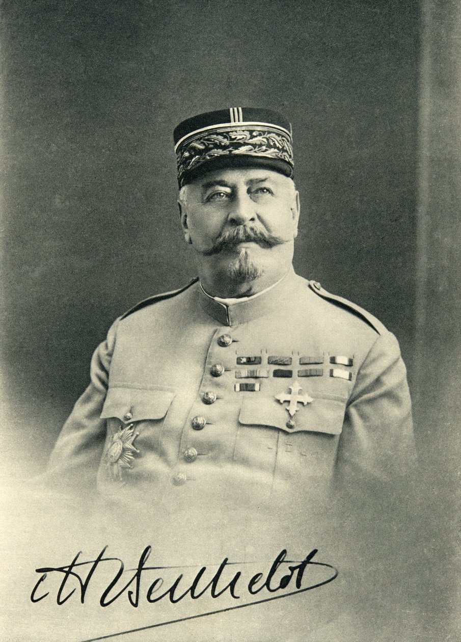 General Henri Berthelot (1861-1931), 20. århundrede (foto) af French Photographer