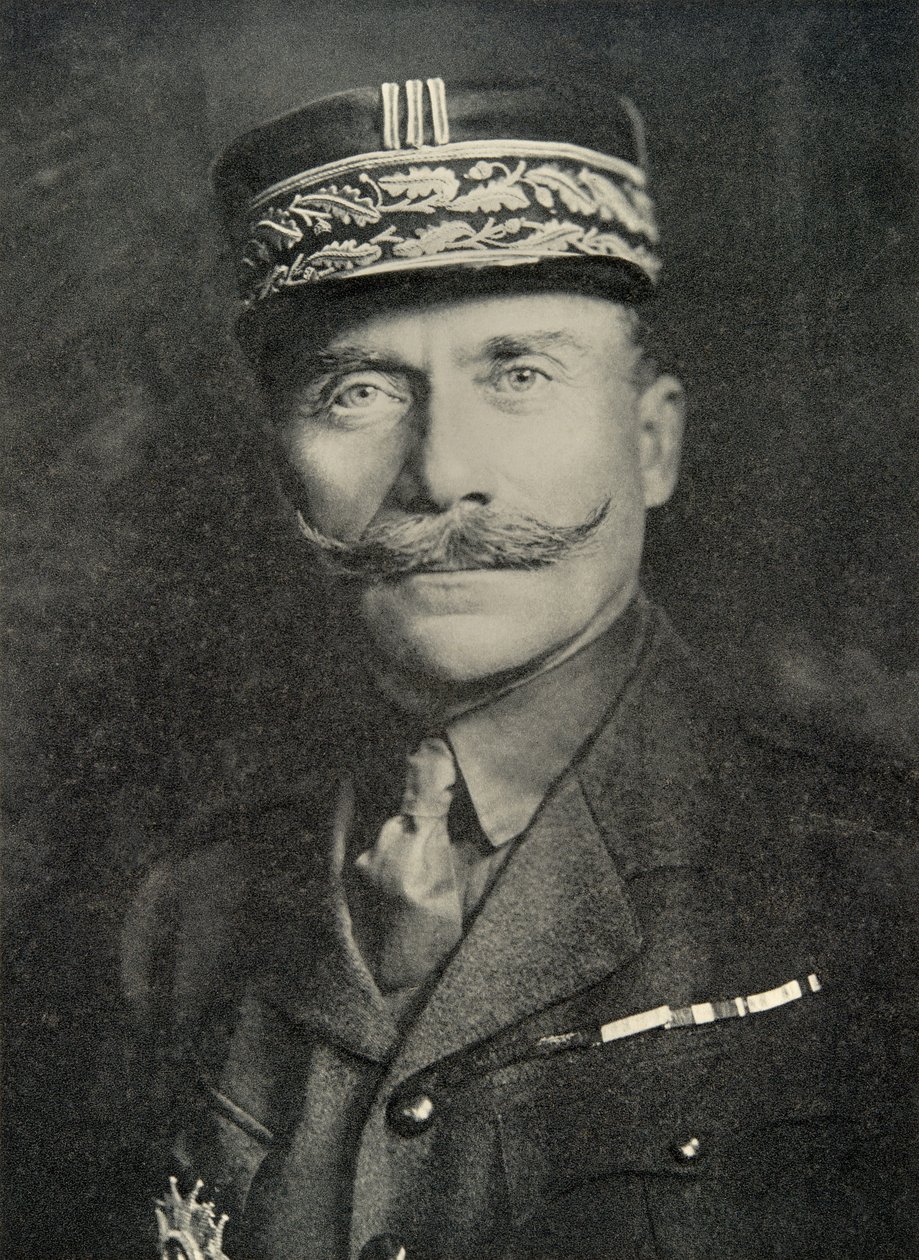 General Paul Prosper Henrys (1862-1943), 20. århundrede (foto) af French Photographer