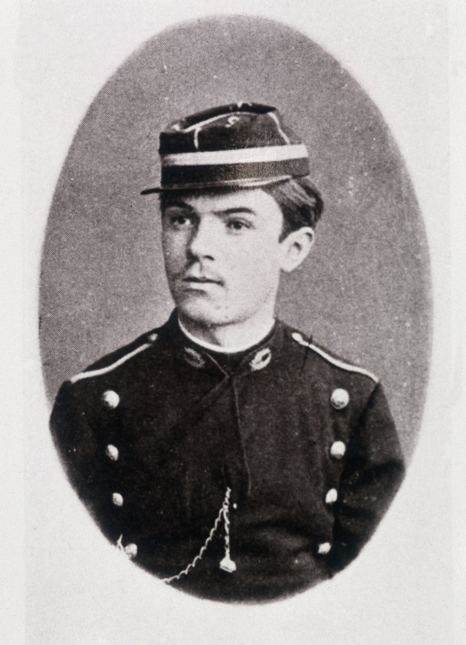 Henri Poincaré, studerende ved Ecole Polytechnique - Bibl. fra Ecole Polytechnique af French Photographer