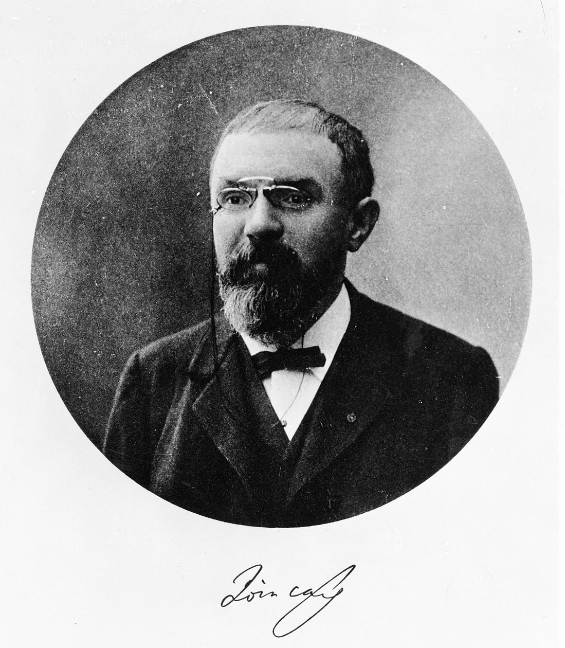 Henri Poincare af French Photographer