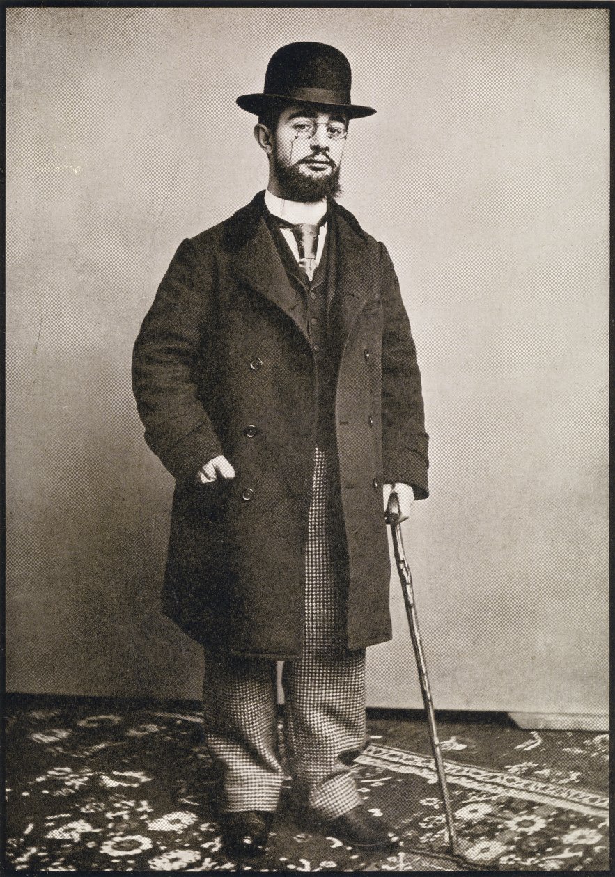 Henri de Toulouse-Lautrec, fra "Toulouse-Lautrec" af Gerstle Mack, udgivet i 1938 af French Photographer
