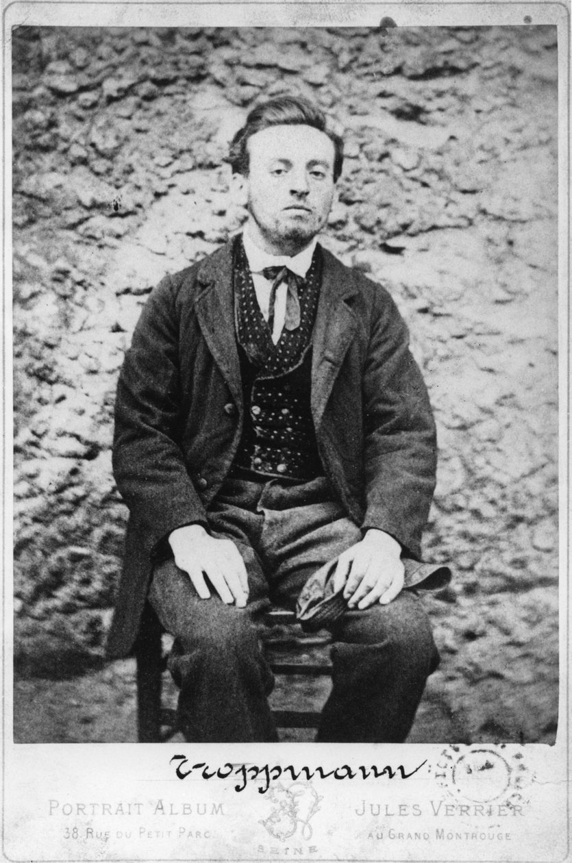 Jean-Baptiste Troppmann, 1869 af French Photographer