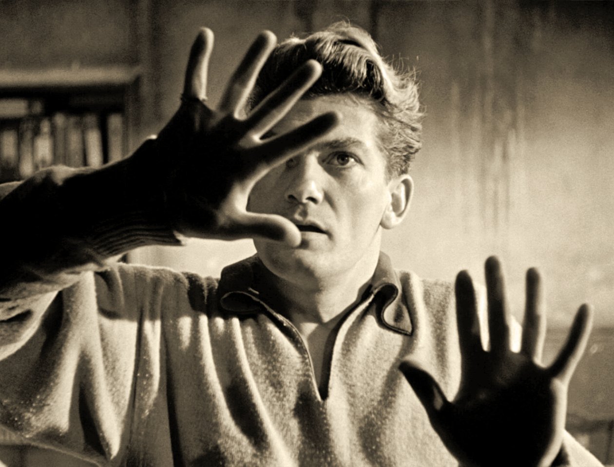 Jean Marais spiller rollen som Orpheus, 1950 af French Photographer