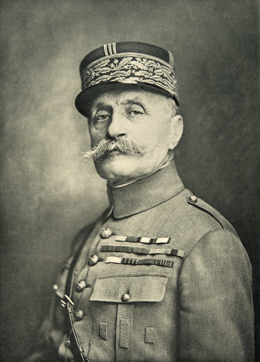 Marechal Foch (1851-1929), 20. århundrede (foto) af French Photographer