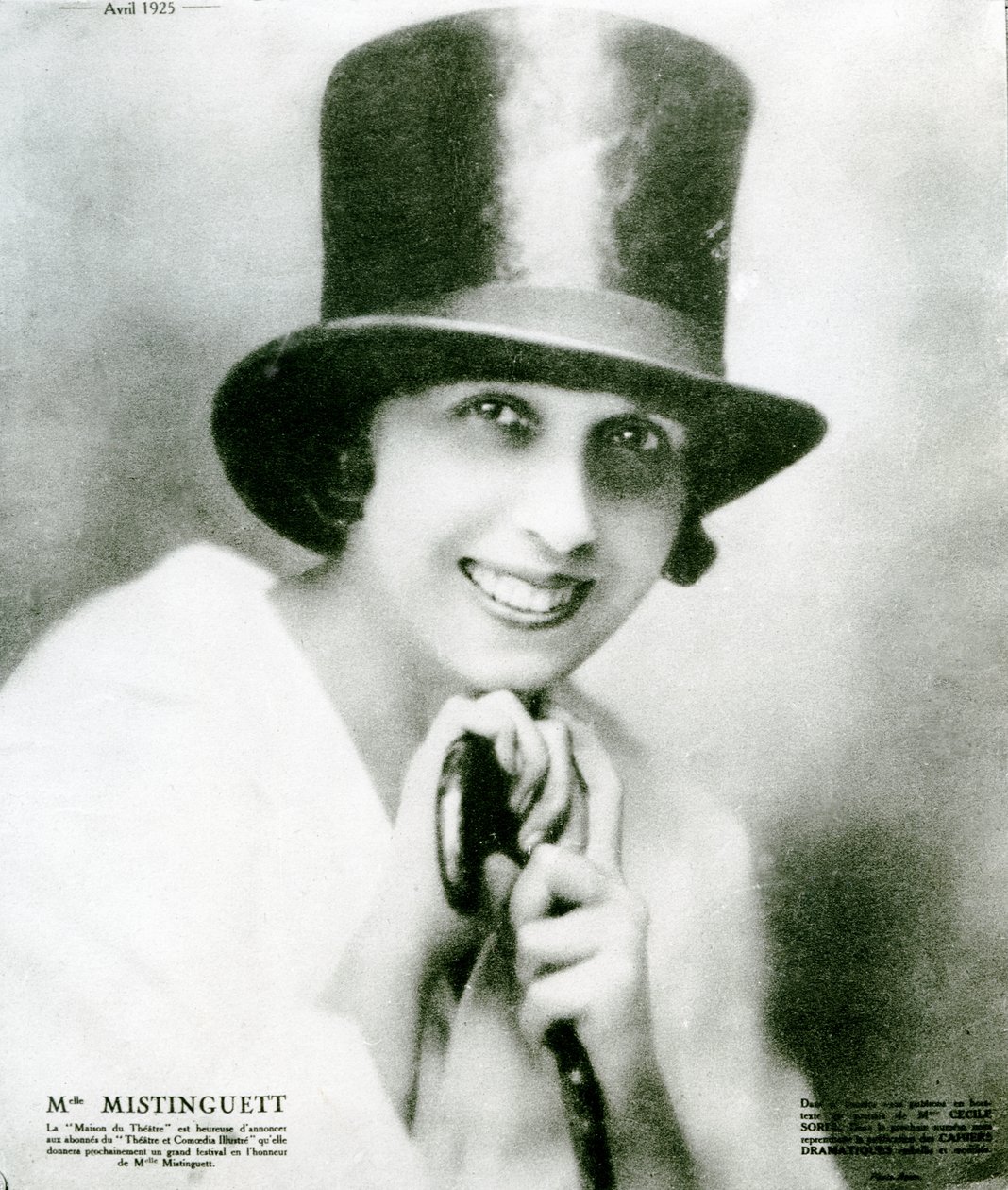 Mistinguett af French Photographer
