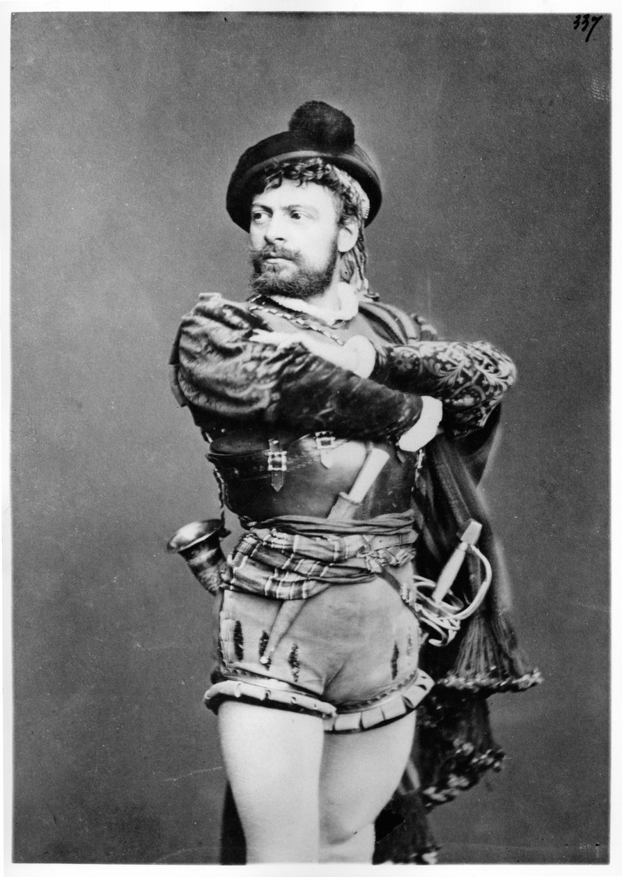 Mounet-Sully (1841-1916) som Hernani i 