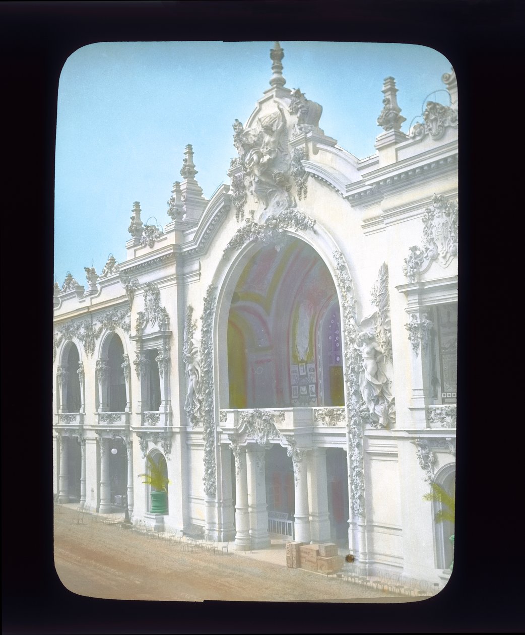 Paris-udstilling: Palace of Decorative Arts, Paris, Frankrig, 1900 (lanternerutsjebane) af French Photographer