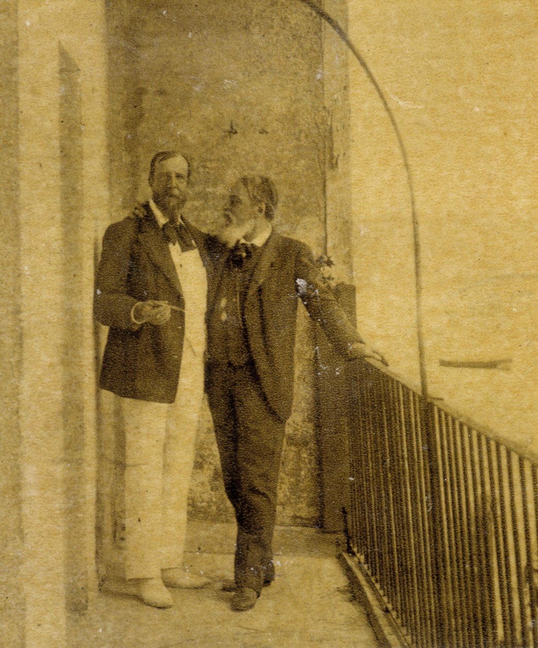 Paul DecoufTee (1846-1944) og Jean Morey Mounet Doney-Sully (Monet Sully) (1841-196) i San Sebastian af French Photographer