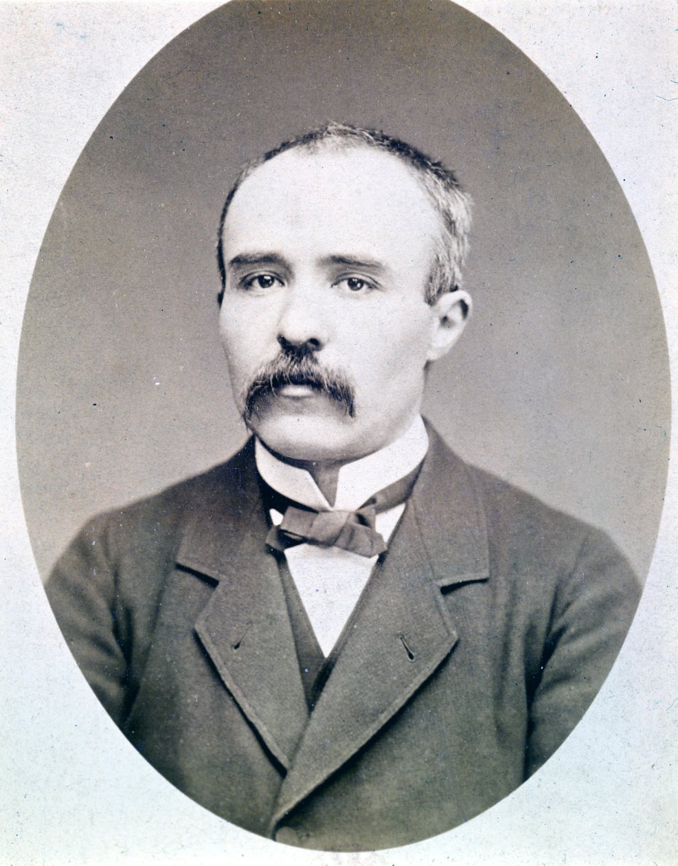 Fotografi af Georges Clémenceau ung (1841 - 1929) omkring 1870 - 1880. af French Photographer
