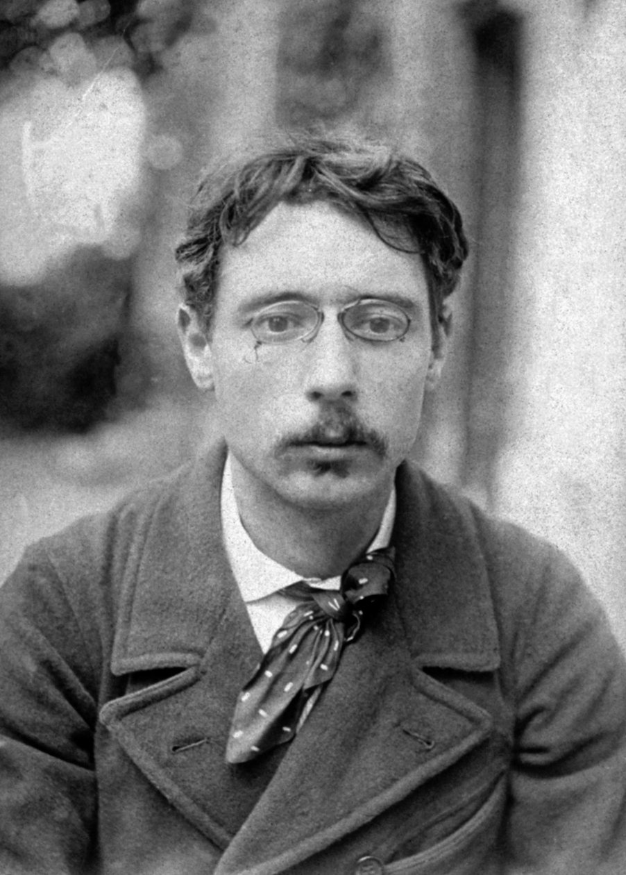 Pierre Bonnard i Villeneuve sur Yonne, ca. 1892 af French Photographer