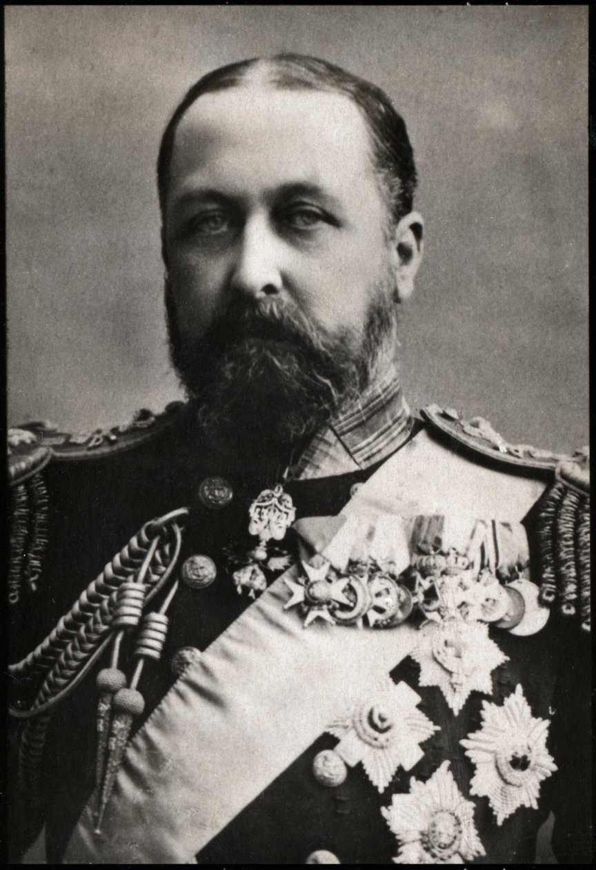 Portræt af Alfred Ernest Albert (1844-1900), hertug af Sachsen-Coburg og Gotha af French Photographer