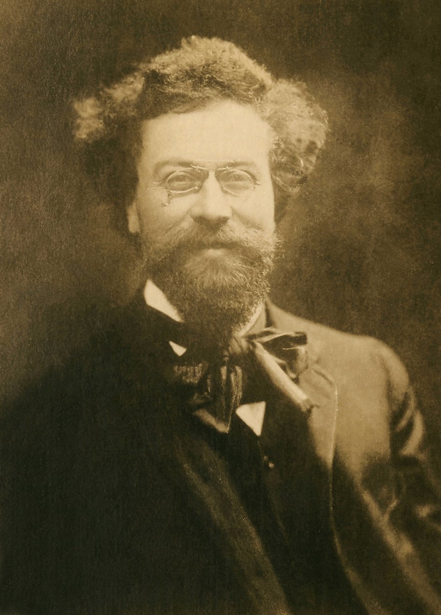 Portræt af Claude Terrasse (1867-1923), fransk komponist. af French Photographer