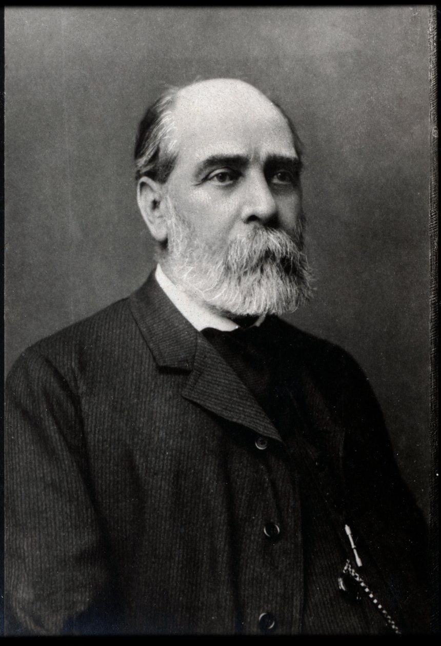 Portræt af Hector Malot (1830-1907), fransk forfatter. af French Photographer