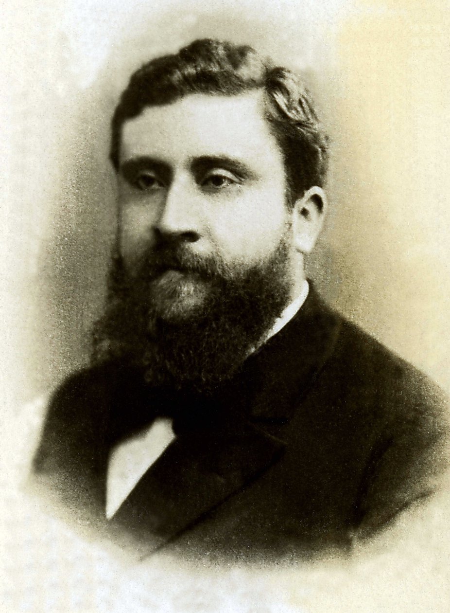 Portræt af Jean Jaures (1859-1914), fransk politiker. af French Photographer