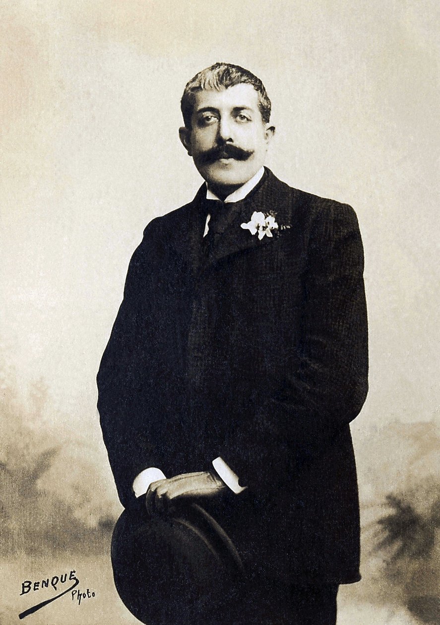Portræt af Jean Lorrain (1855-1906), fransk forfatter. af French Photographer