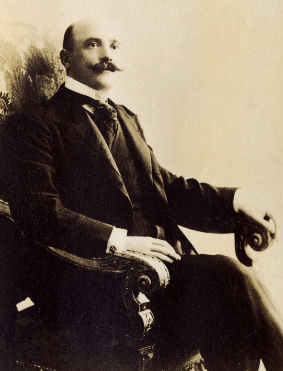 Portræt af Joseph Caillaux (1836-1944), fransk politiker. af French Photographer