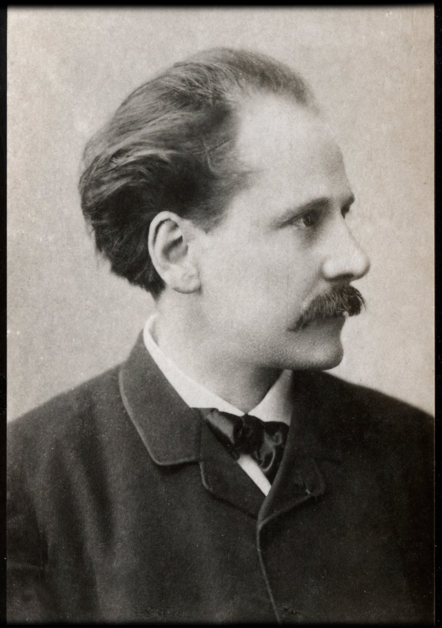 Portræt af Jules Massenet (1842-1912), fransk komponist. af French Photographer