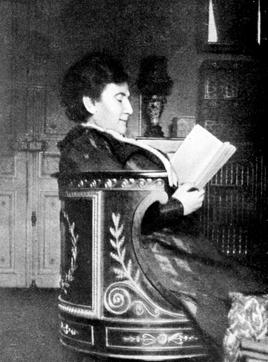 Portræt af Madame Adrien Proust (mor til Marcel), n.d. v. 1885. af French Photographer