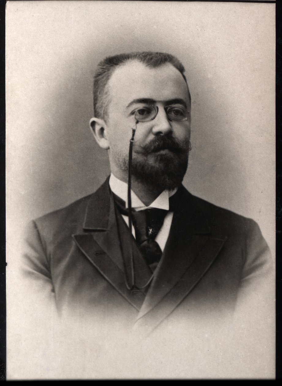 Portræt af Marcel Prevost (1862-1941), fransk forfatter og dramatiker. af French Photographer