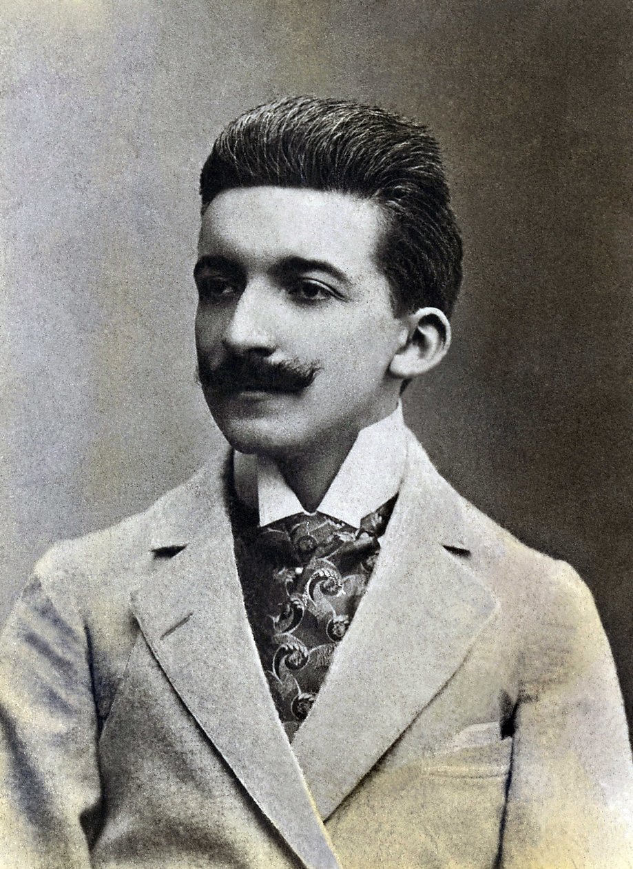 Portræt af Pierre Louis dit Louys (1870-1925), fransk forfatter. af French Photographer