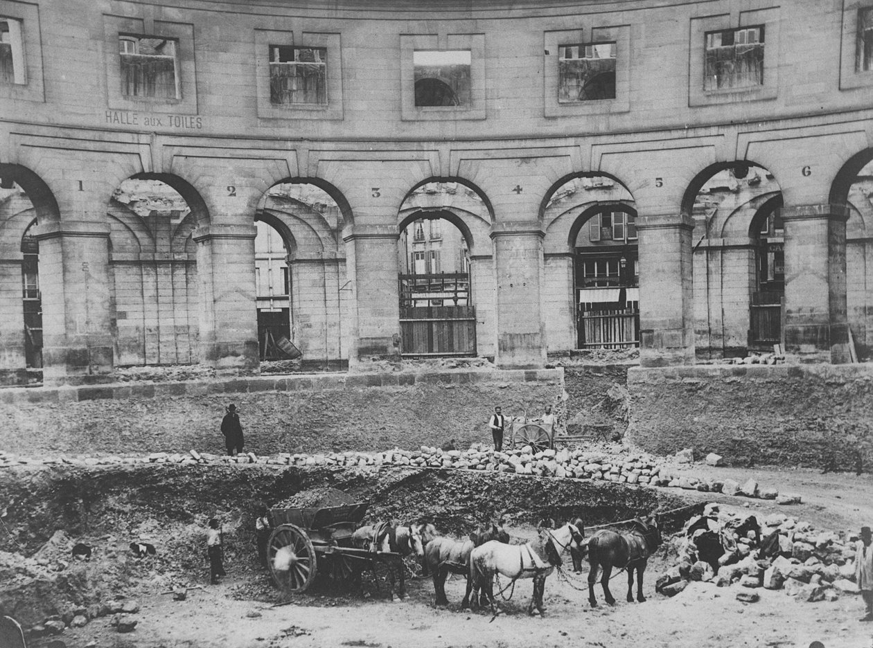 Rekonstruktion af Halle au Blé, Paris af French Photographer