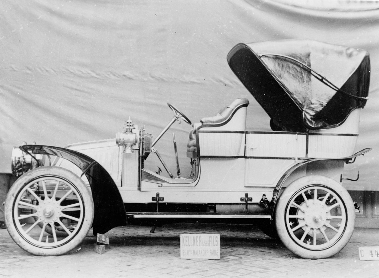 Renault Kellner bil, 1903 af French Photographer