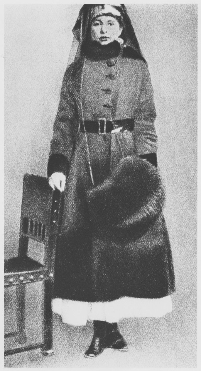 Anholdelsen af Mata Hari den 13. februar 1917 af French Photographer