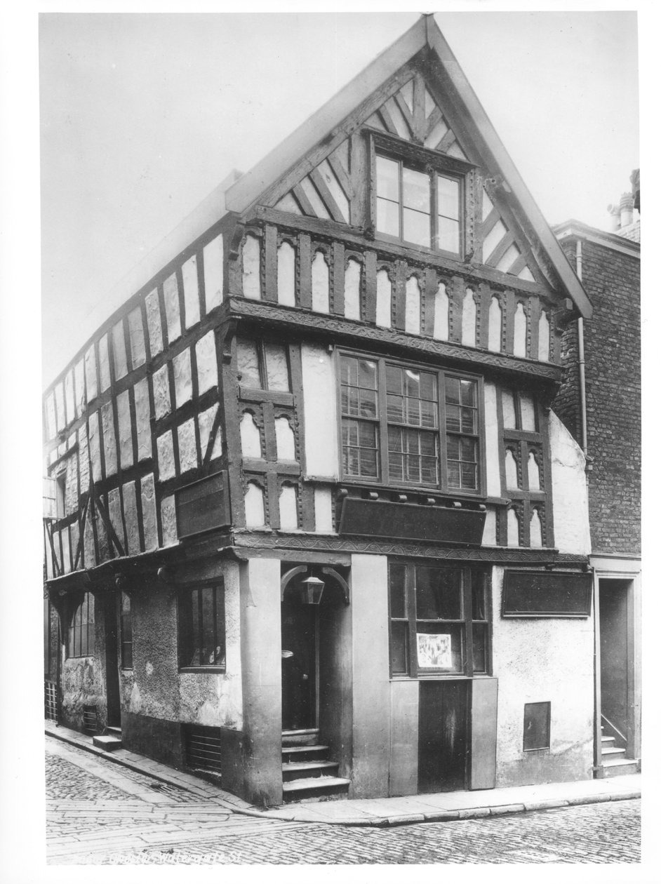 Huset i Bournville, ca. 1900 af French Photographer