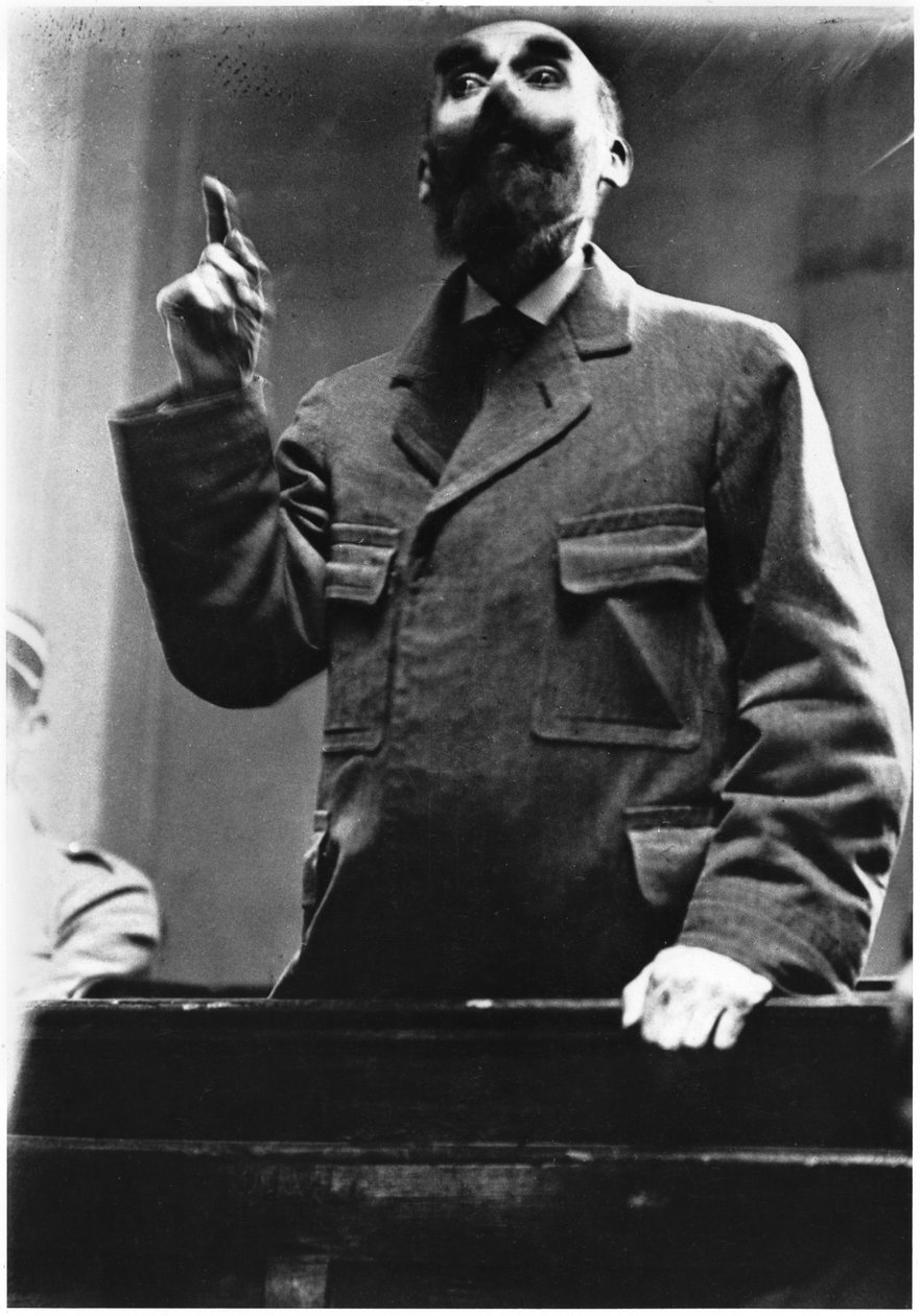 Retssagen mod Henri Desire Landru (1869-1922) 20. november 1921 af French Photographer