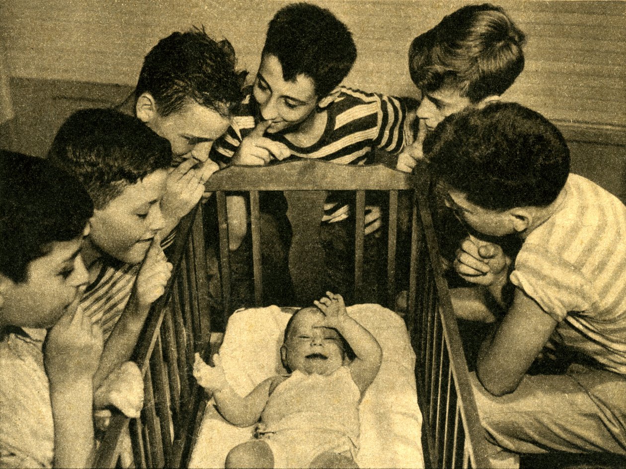 ""un"" af ugebladet "" Bonjour Dimanche - pour la famille "" instrueret af Jean Nohain, 22. februar 1948 af French Photographer