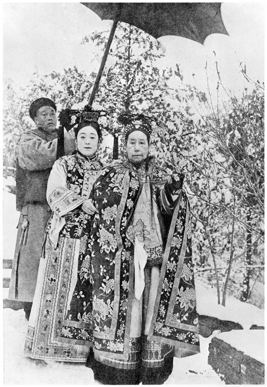 Tzu Hsi (1835-1908) Kejserinde enkedatter af Kina, ca.1903 af French Photographer