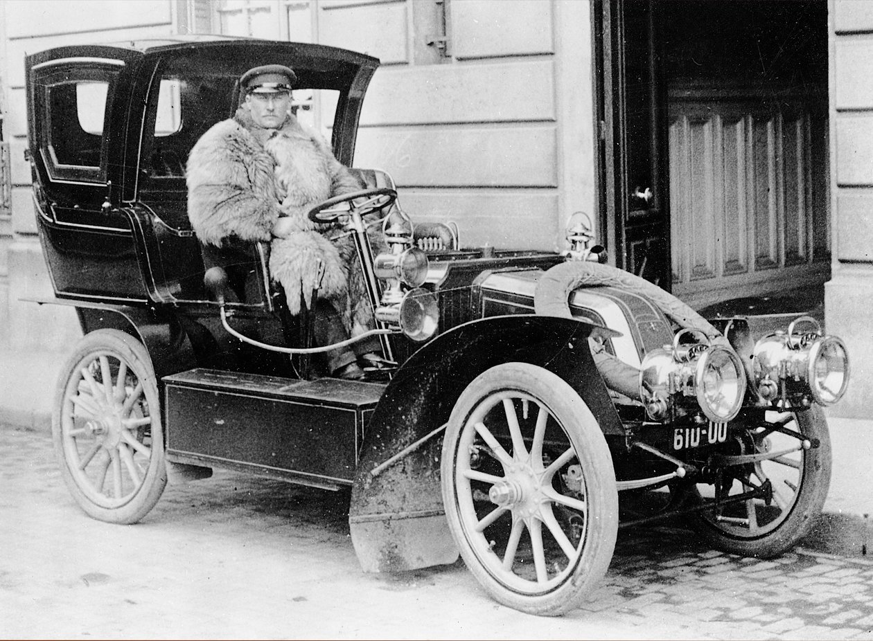 Vicart automobil, ca. 1905 af French Photographer