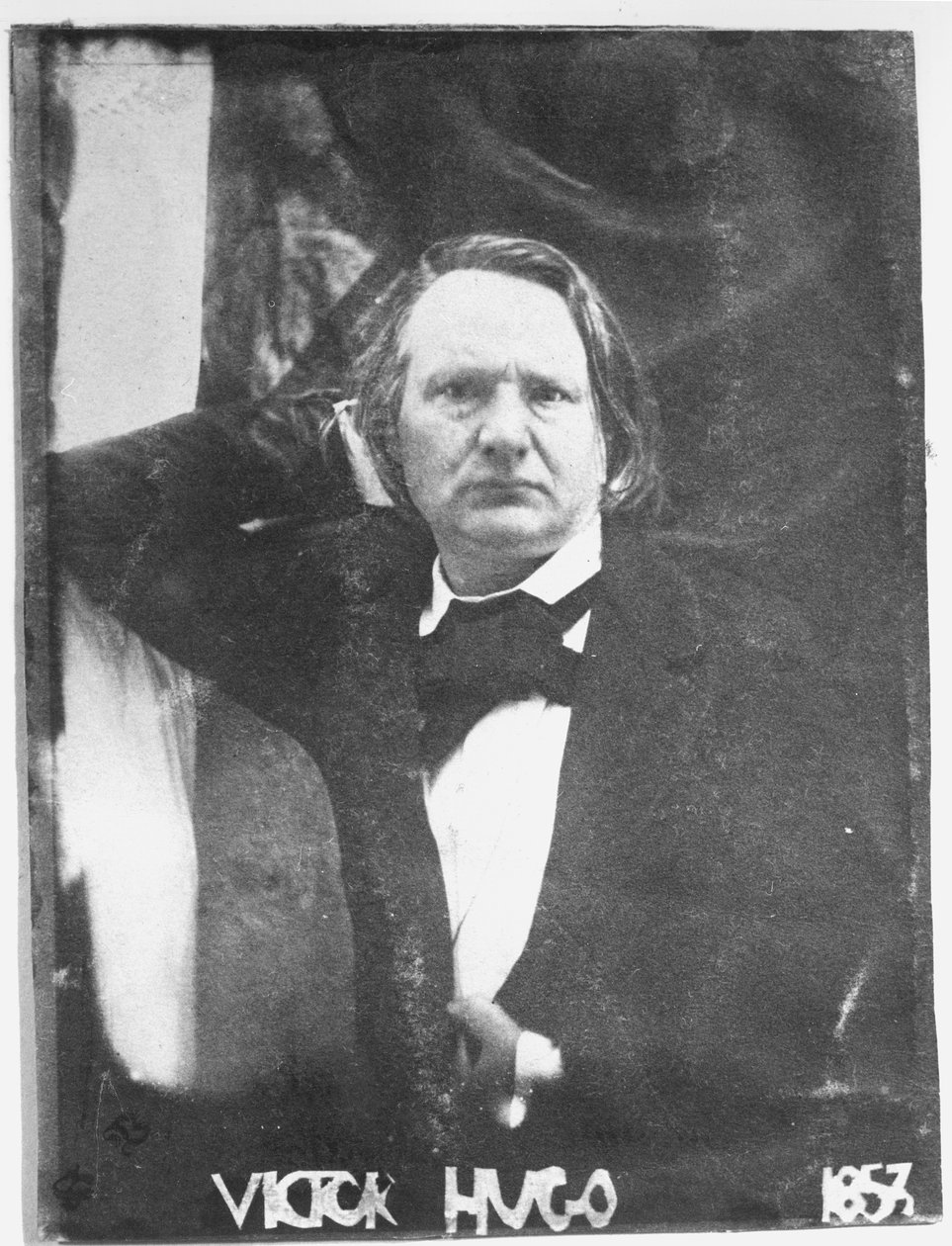 Victor Hugo (1802-85) af French Photographer