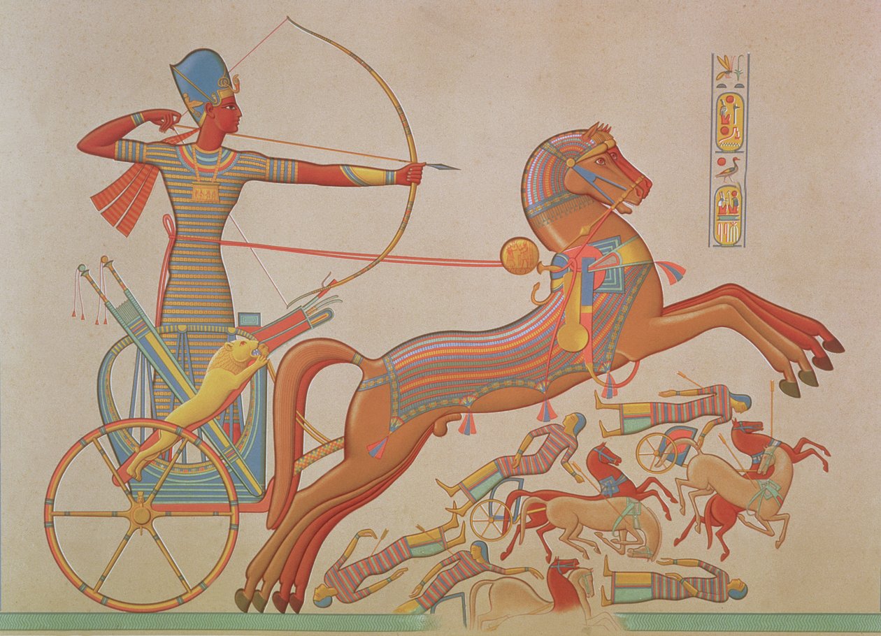 746.c.1. & f.8 Ramses-Miamouns kamp mod khetaerne på grænsen til Orontes, fra 