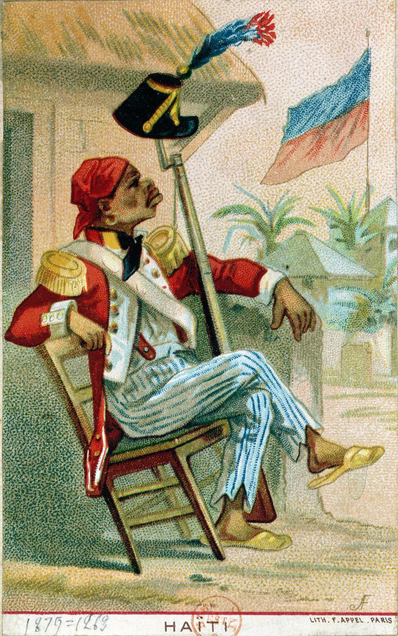En haitisk soldat, 1879 af French School