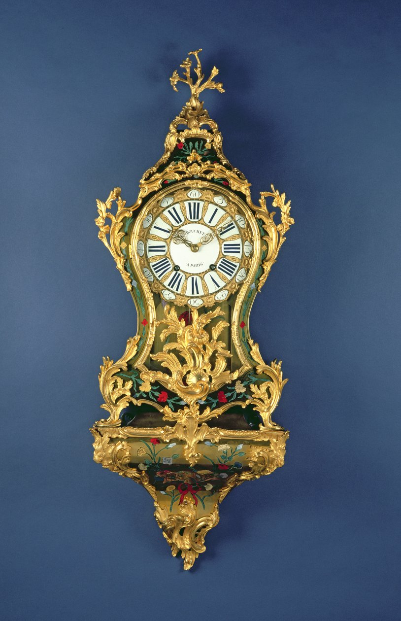 Et Louis XV beslagsur, ca. 1745 (messing, ormolu, farvet horn og elfenben) af French School