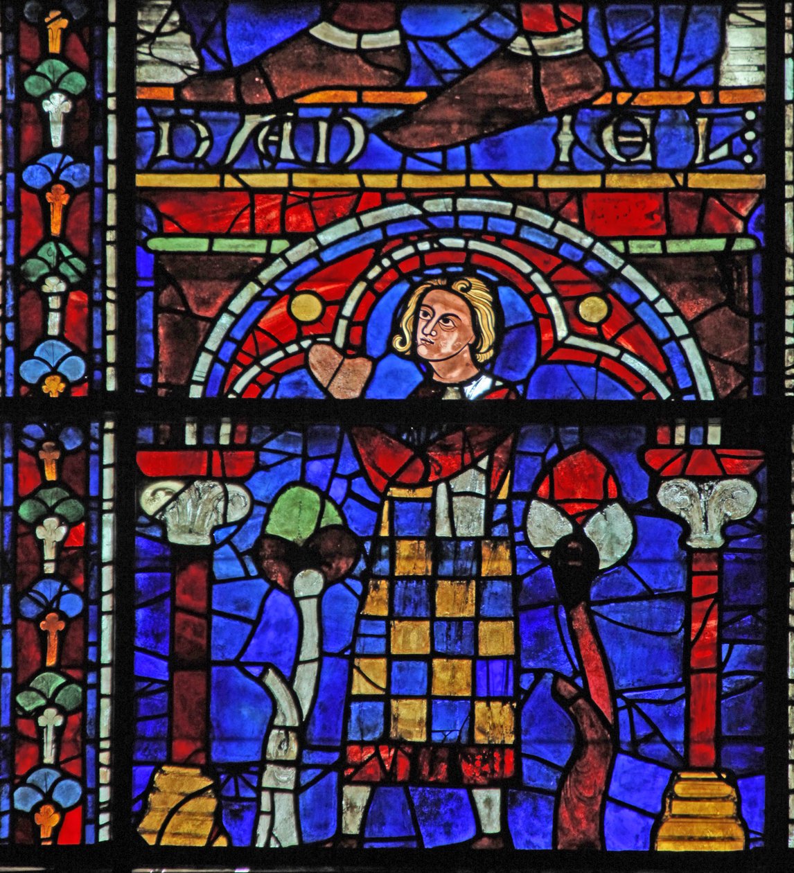 En donor af Mauclerc-familien (w122) af French School