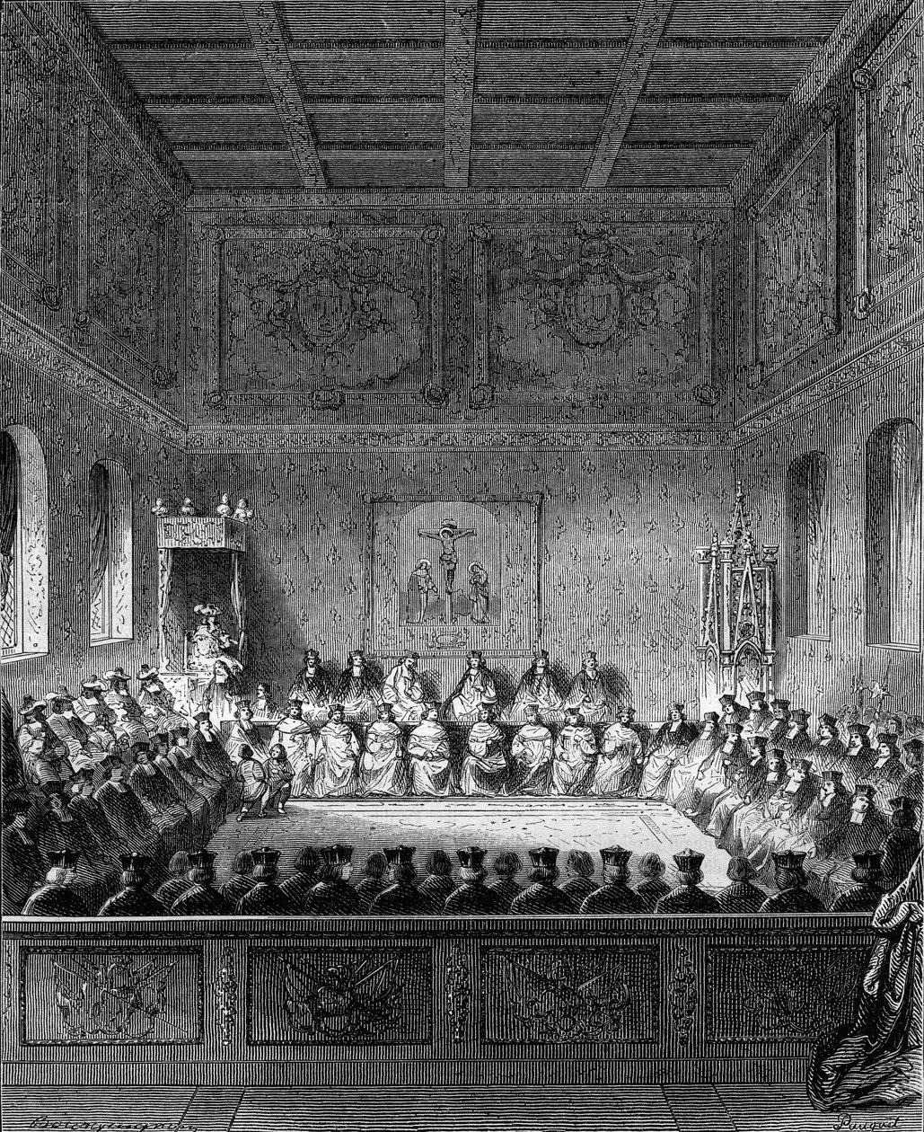 Et møde i Bretagnes parlament i 1613. af French School