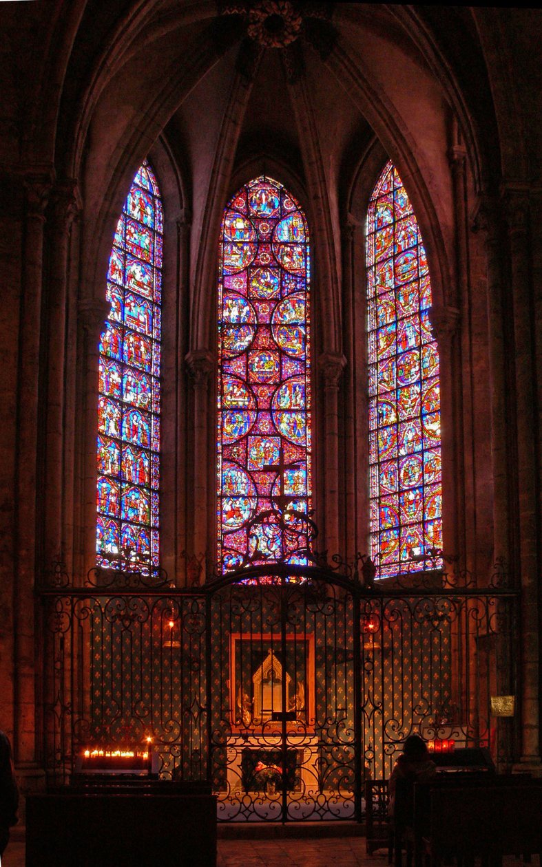 Udsigt over Martyrernes Kapel af French School