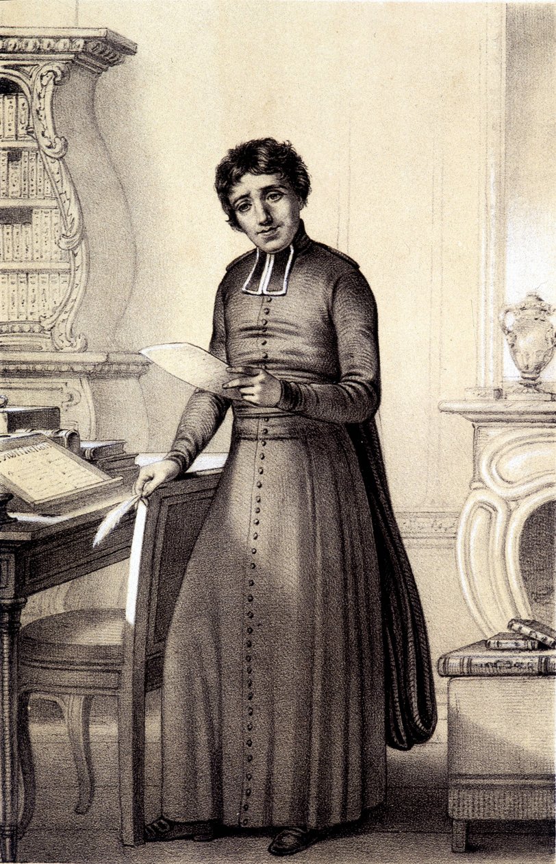 Abbe Emmanuel Joseph Sieyes - i "Galerie historique de la Revolution francaise" af Albert Maurin af French School