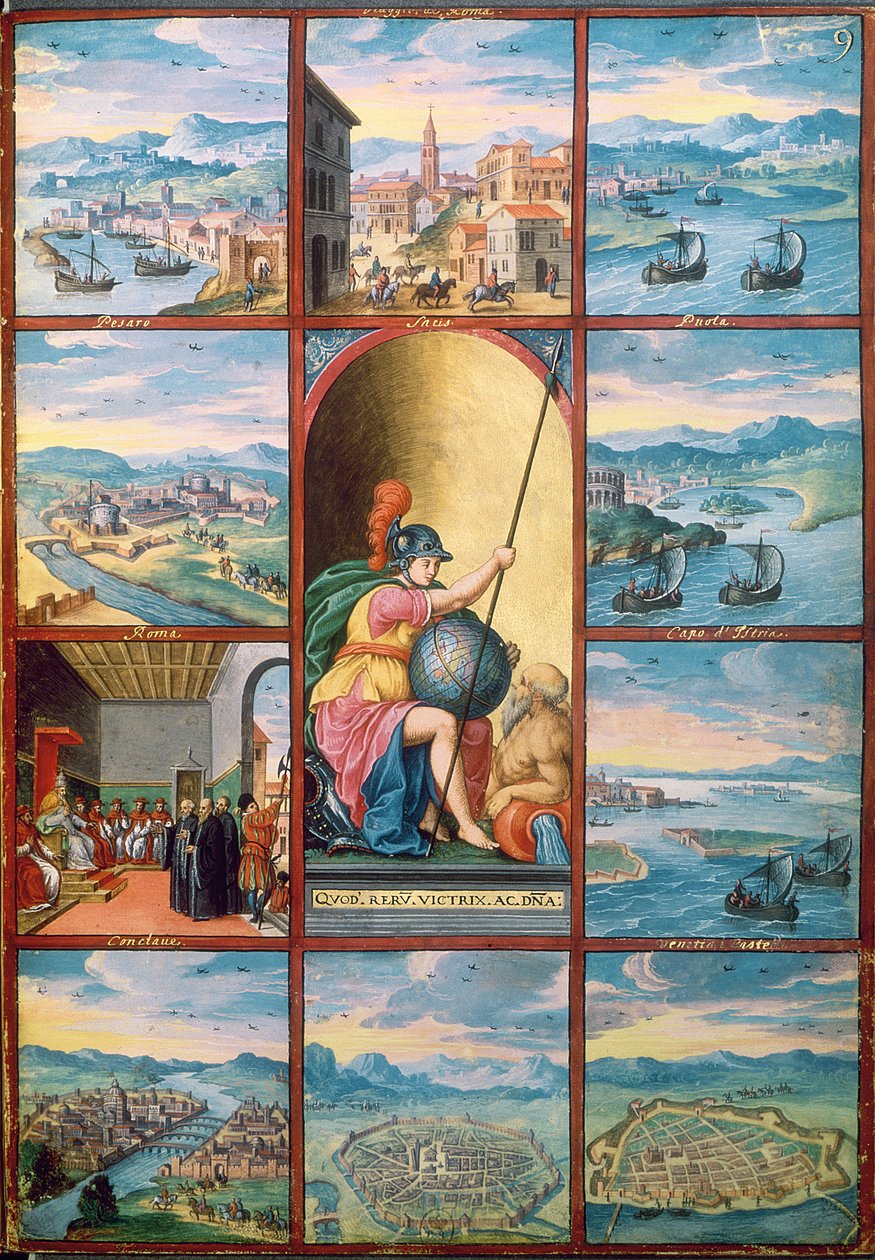 Ad 134 steder i Italien, fra tur til Puglia af Nagius af French School