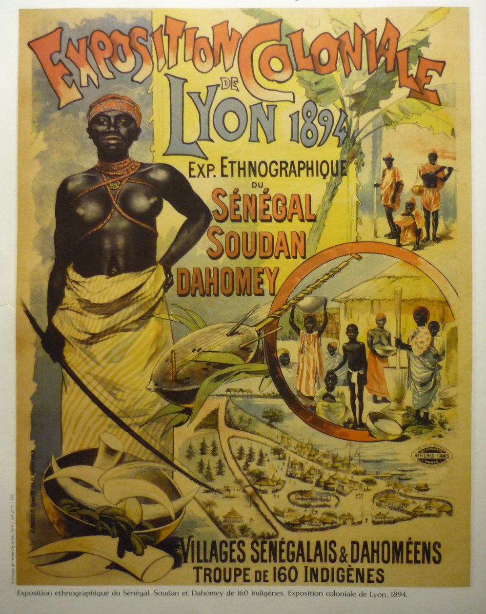 Annonce for Exposition de Lyon af French School