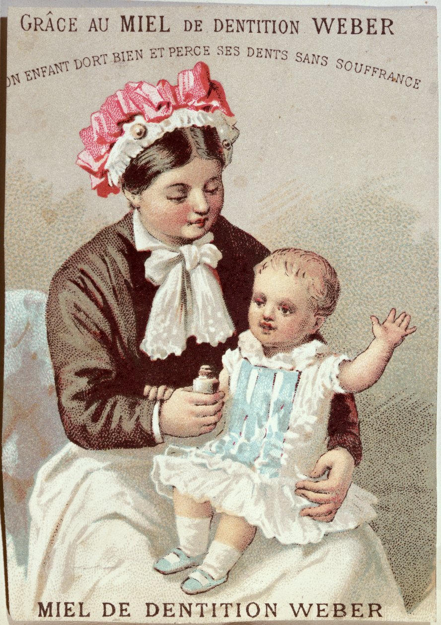 Annonce for Weber-bydningsgelé, ca. 1880-90 af French School