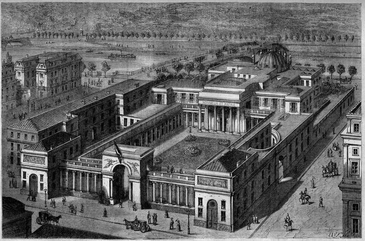 Luftudsigt over Palais de la Legion d